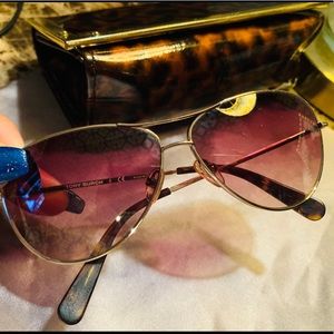 Tory Burtch Aviator Sunglasses